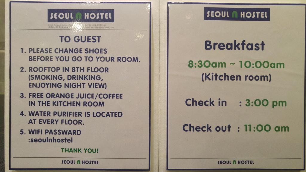 Seoul N Hostel Ngoại thất bức ảnh